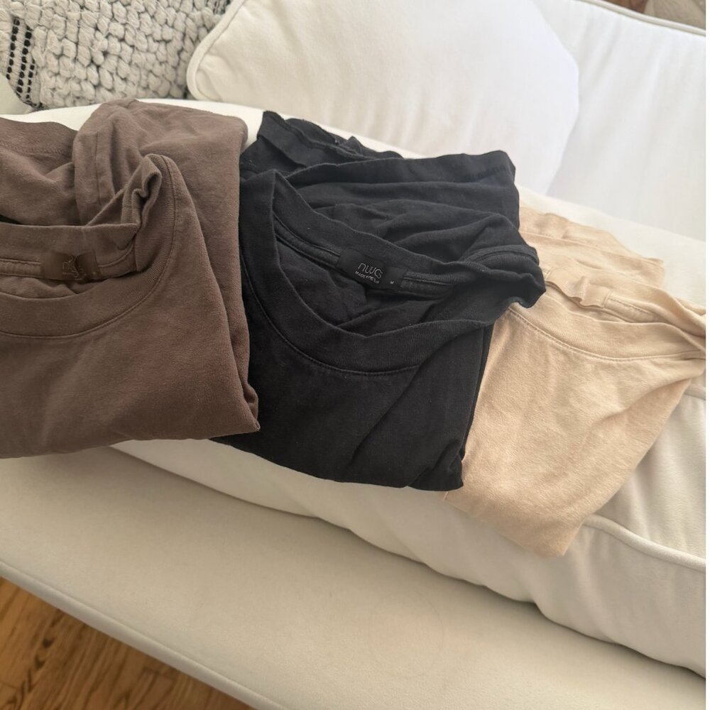 3 nuuds vintage cropped tee